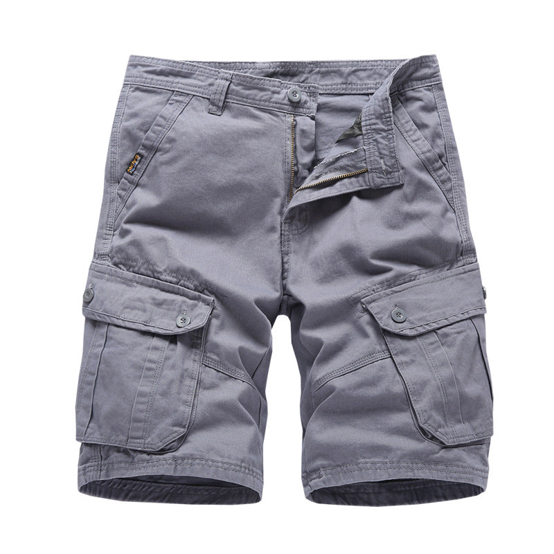 Shorts cargo sueltos para hombre con 6 bolsillos