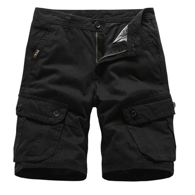 Shorts cargo sueltos para hombre con 6 bolsillos