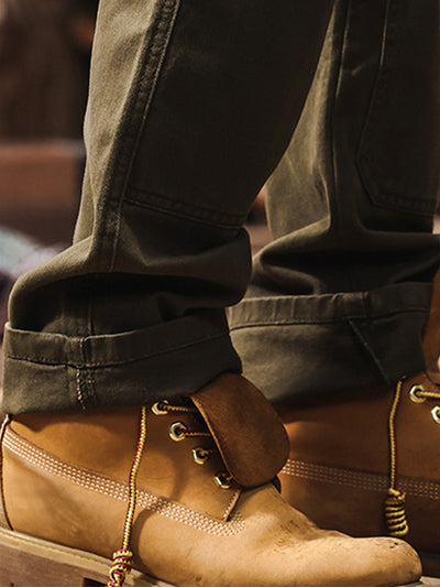 Men's Rugged Workwear Straight-Leg Utility Pants