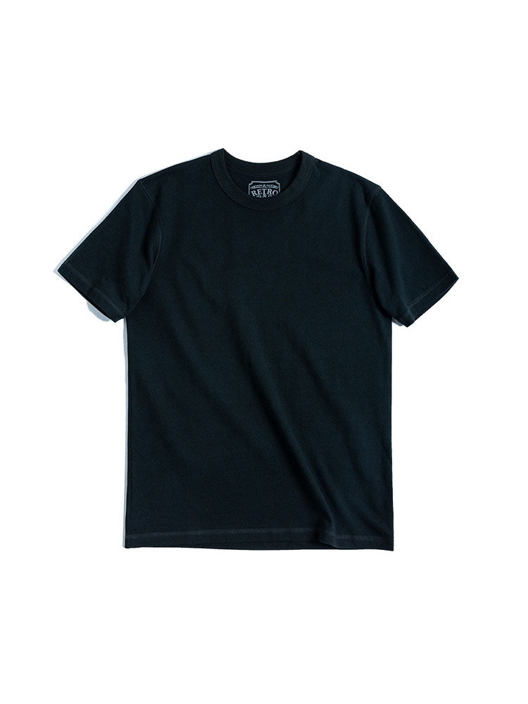 Camiseta clásica de cuello redondo y corte entallado para hombre
