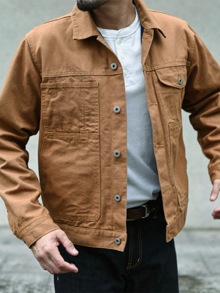 Canvas Short Lined Work Jacket