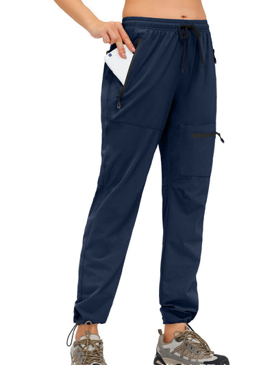 Women's Drawstring Stretch Jogging Pants Outdoor Quick-Drying Sweatpants