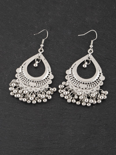 Pendientes Jhumka de aleación de estilo étnico
