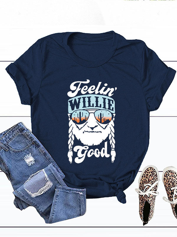 Camiseta estampada Feelin Willie Good Mom